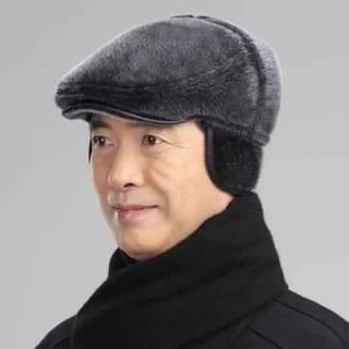 Mũ lông ông già có bịt tai