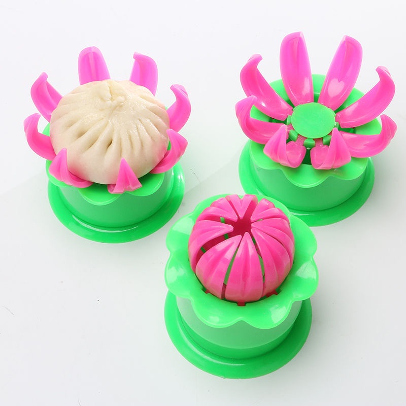 Khuôn Làm Bánh Bao Kiểu Trung Hoa Nhiều Màu Sắc Tiện Dụng Cho Nhà Bếp