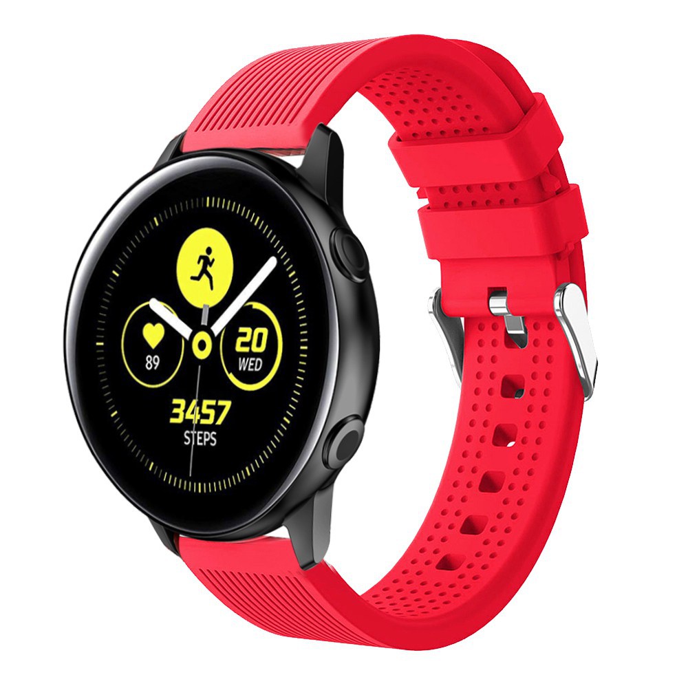 Vòng tay silicon 20mm dành cho Samsung Galaxy Active Band /Galaxy Watch 42mm / gear s2 /Garmin Venu