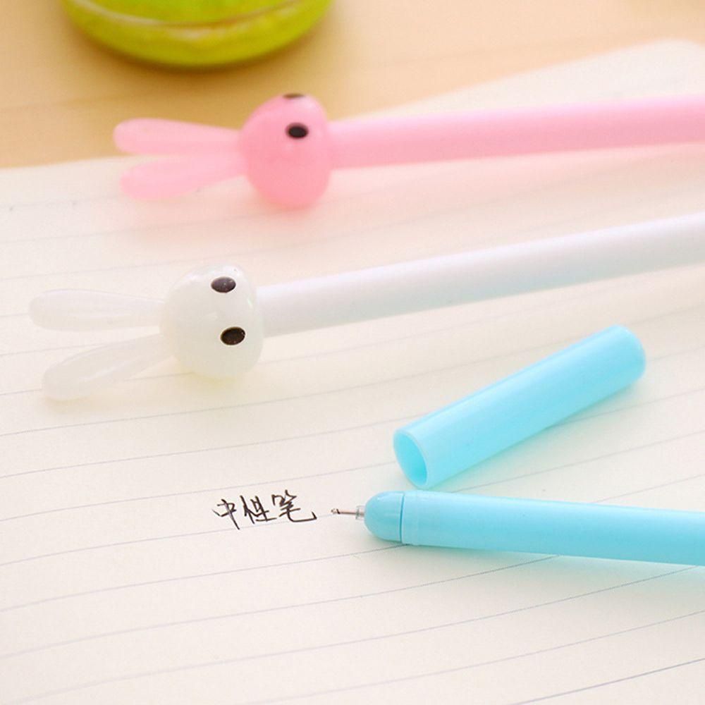 Bút Mực Đen Hình Thỏ Hoạt Hình Sáng Tạo Cho Bé