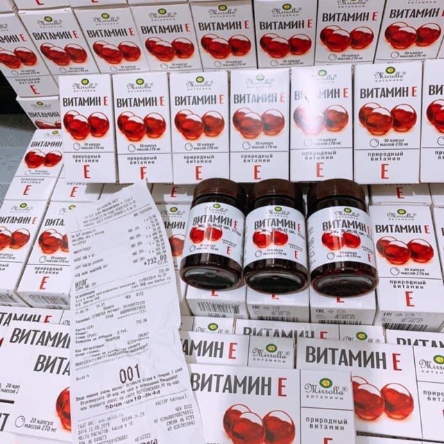Vitamin E Đỏ Nga 30v-270mr