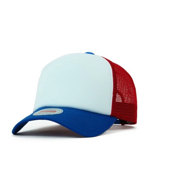 Mũ lưỡi trai nón kết BIG-Sponge two-tone Mesh plain baseball cap Blue/Red  B017 Mũ PREMI3R lưỡi trai phong cách hàn quốc