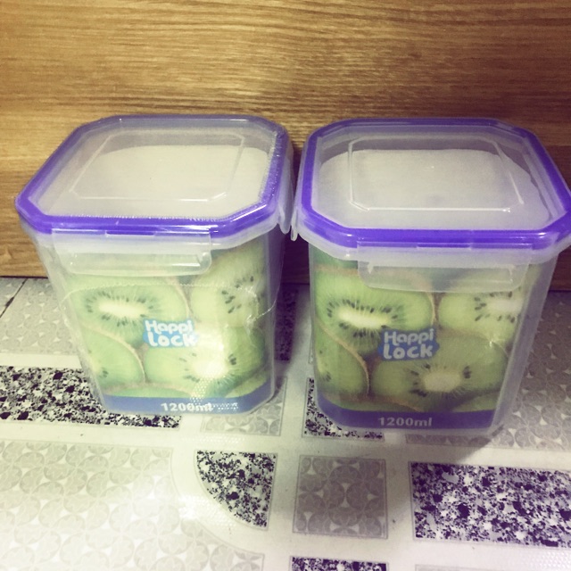 Bộ 2 Hộp Thực Phẩm Happy Lock 1200ml Tân Lập Thành | BigBuy360 - bigbuy360.vn