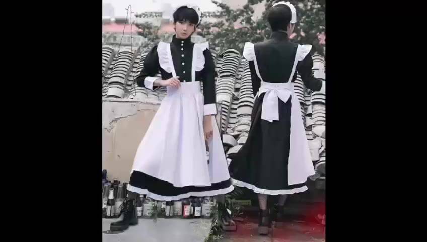 [ Hàng sẵn] Set cosplay hầu gái, set maid dành cho cả nam và nữ Full phụ kiện | BigBuy360 - bigbuy360.vn
