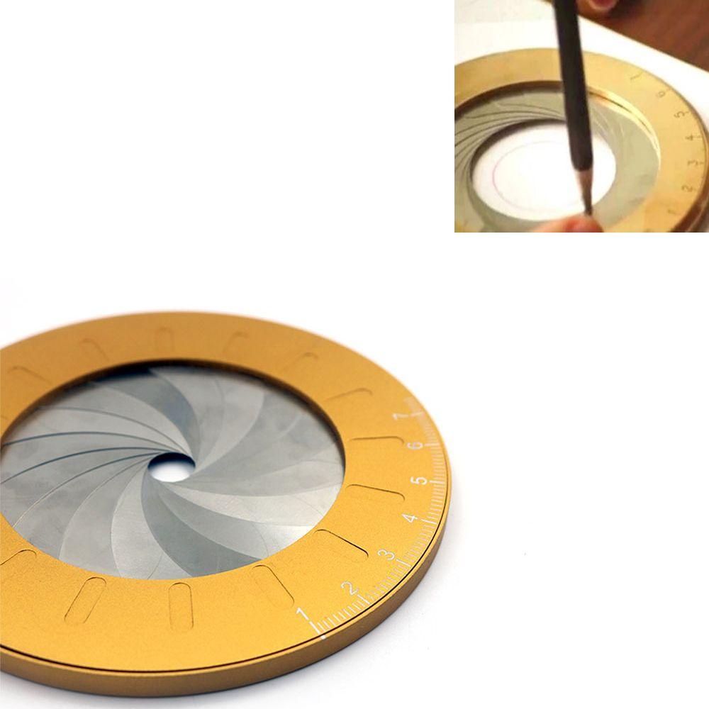 Thước Đo Vòng Nhẫn Kiêm La Bàn Bền Bỉ Có Thể Điều Chỉnh Dùng Trong Làm Mộc