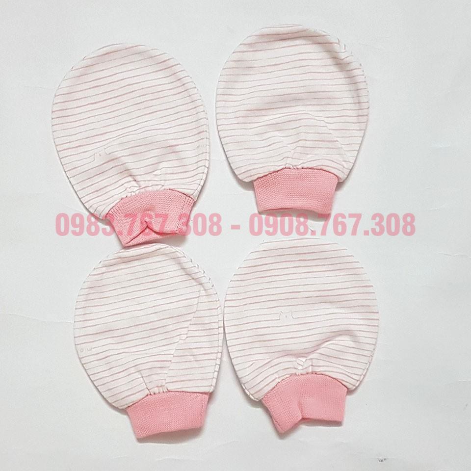 Sét 2 Đôi Bao Tay MioMio Cotton Cho Bé Sơ Sinh (2 Đôi Bao Tay Mio / 1 Gói) - MIO Việt Nam - BTT00132