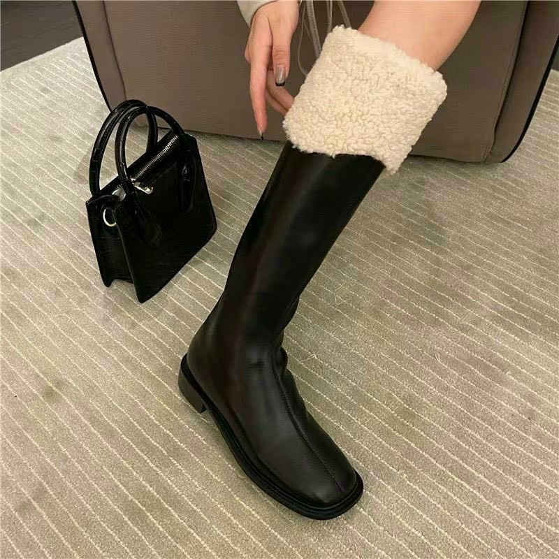 Boot đùi cổ lông fullbox