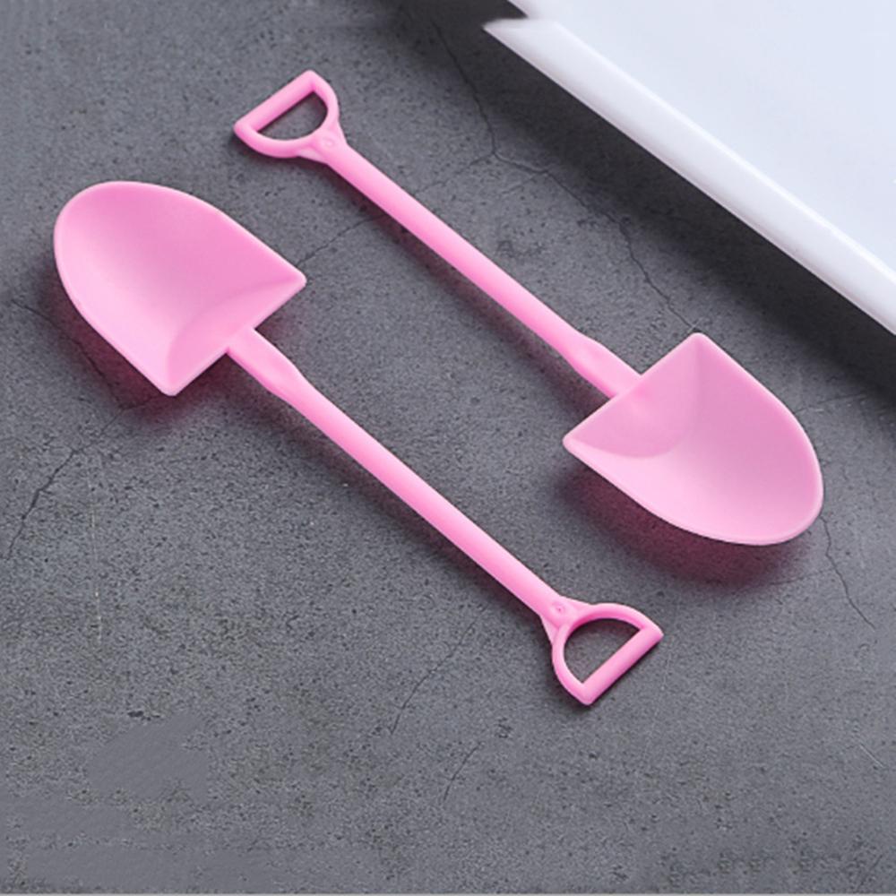 Set 100 Muỗng / Xẻng Ăn Tráng Miệng Dùng Một Lần Tiện Lợi
