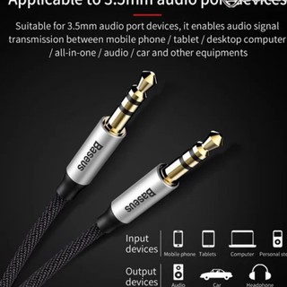 DÂY CÁP ÂM THANH AUDIO 3.5 BASEUS M30 LV141