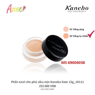 Phấn tươi che phủ siêu mịn Kanebo Kate 15 g màu trắng tự nhiên