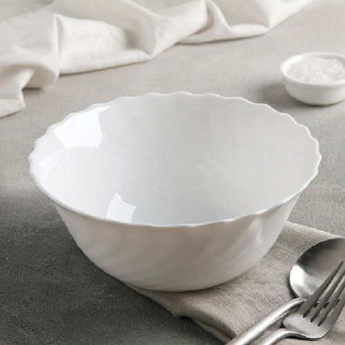 Bộ 6 tô dùng bún phở Luminarc Trianon 18cm N3651*6, thủy tinh cường lực, dùng vi sóng, máy rửa bát,chống xước
