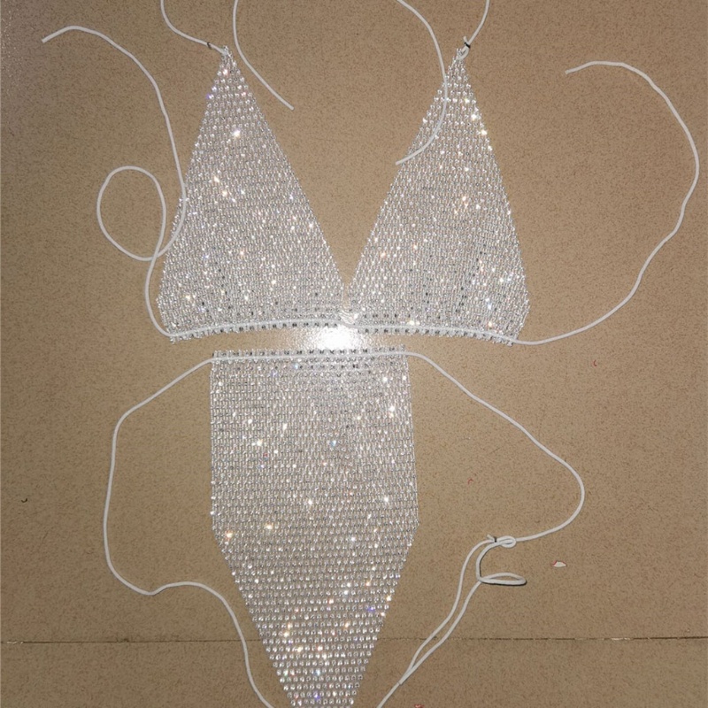 Xixi Bộ Bikini 2 Mảnh Đính Đá Lấp Lánh Gợi Cảm Cho Nữ | BigBuy360 - bigbuy360.vn