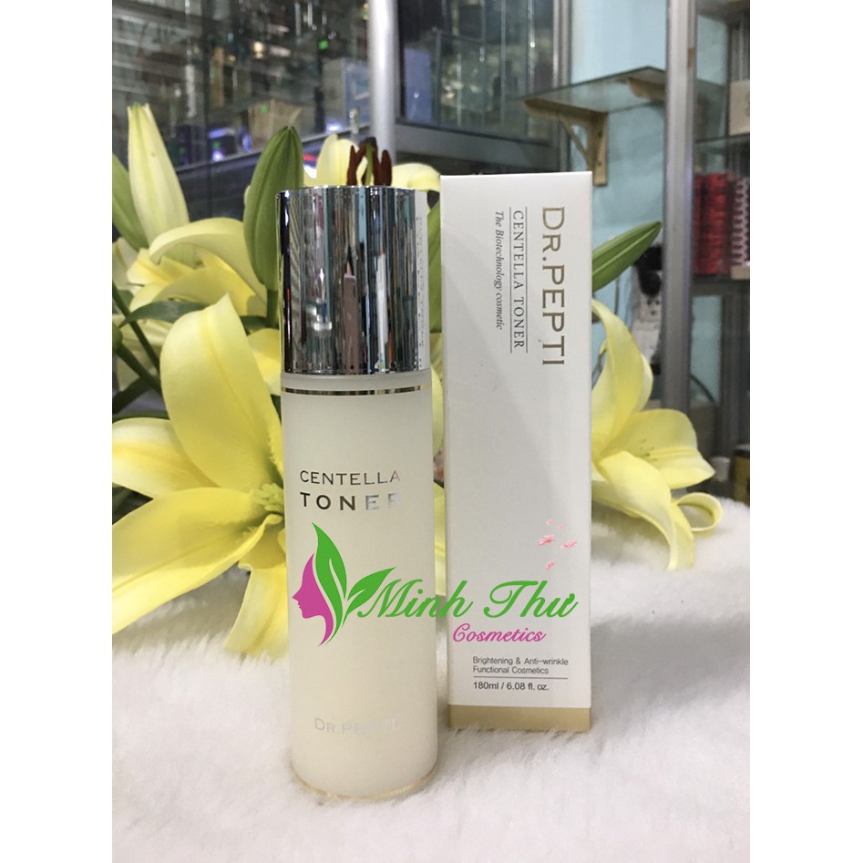 Dr.Pepti - Nước hoa hồng Centella Toner Dr.Pepti 180ml - Dưỡng Da Căng Bóng