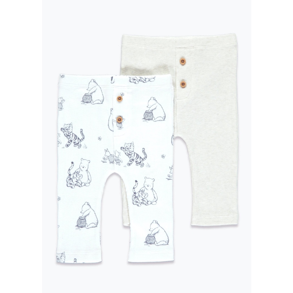 Set 2 quần legging gấu pooh Matalan_hàng chính hãng authentic