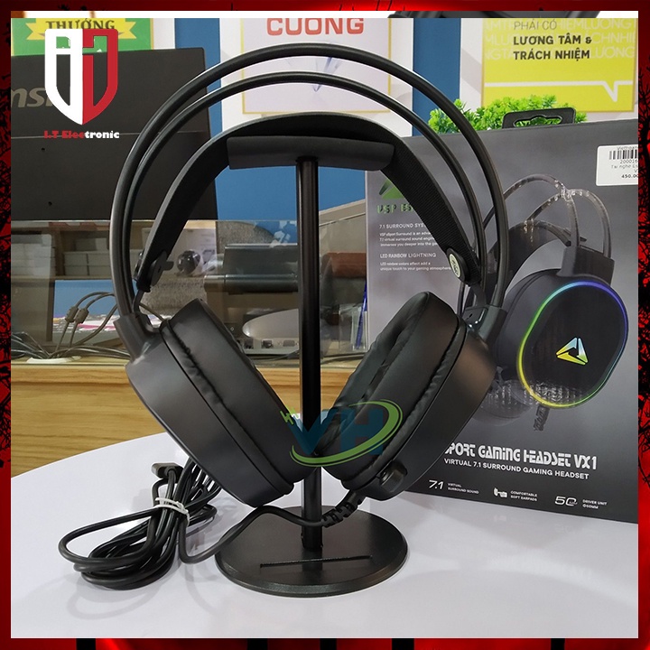 Tai Nghe Chụp Tai Gaming Headphone Có Dây Chính hãng ESPORT VX1 Máy Vi Tính Laptop