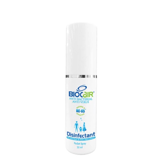 Xịt khử khuẩn Biocair Anti-Bacterial Disinfectant 50ml