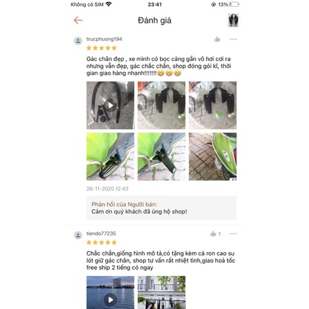 Gác chân Vespa Sprint Prima LX S