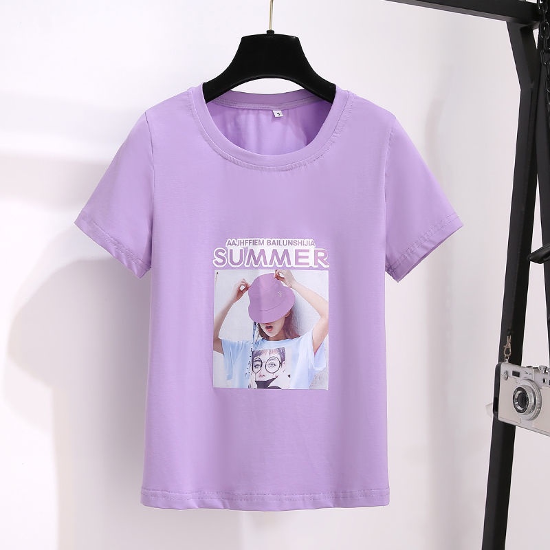 Set áo thun ngắn tay + quần short thời trang cho bé gái