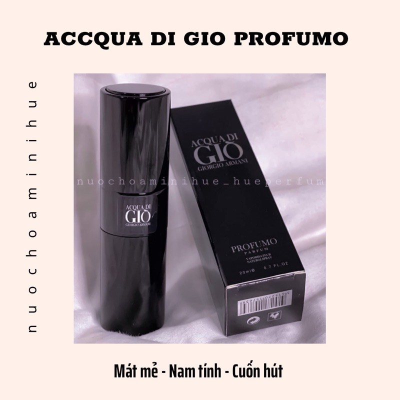 [HÈ] 𝐆𝐢𝐨 𝐓𝐫𝐚̆́𝐧𝐠 - 𝐆𝐢𝐨 đ𝐞𝐧 nước hoa mini 20ml