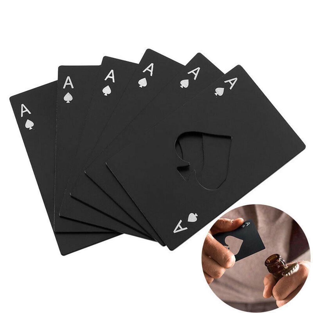 Dụng Cụ Mở Nắp Chai Đa Năng Hình Lá Bài Poker Độc Đáo