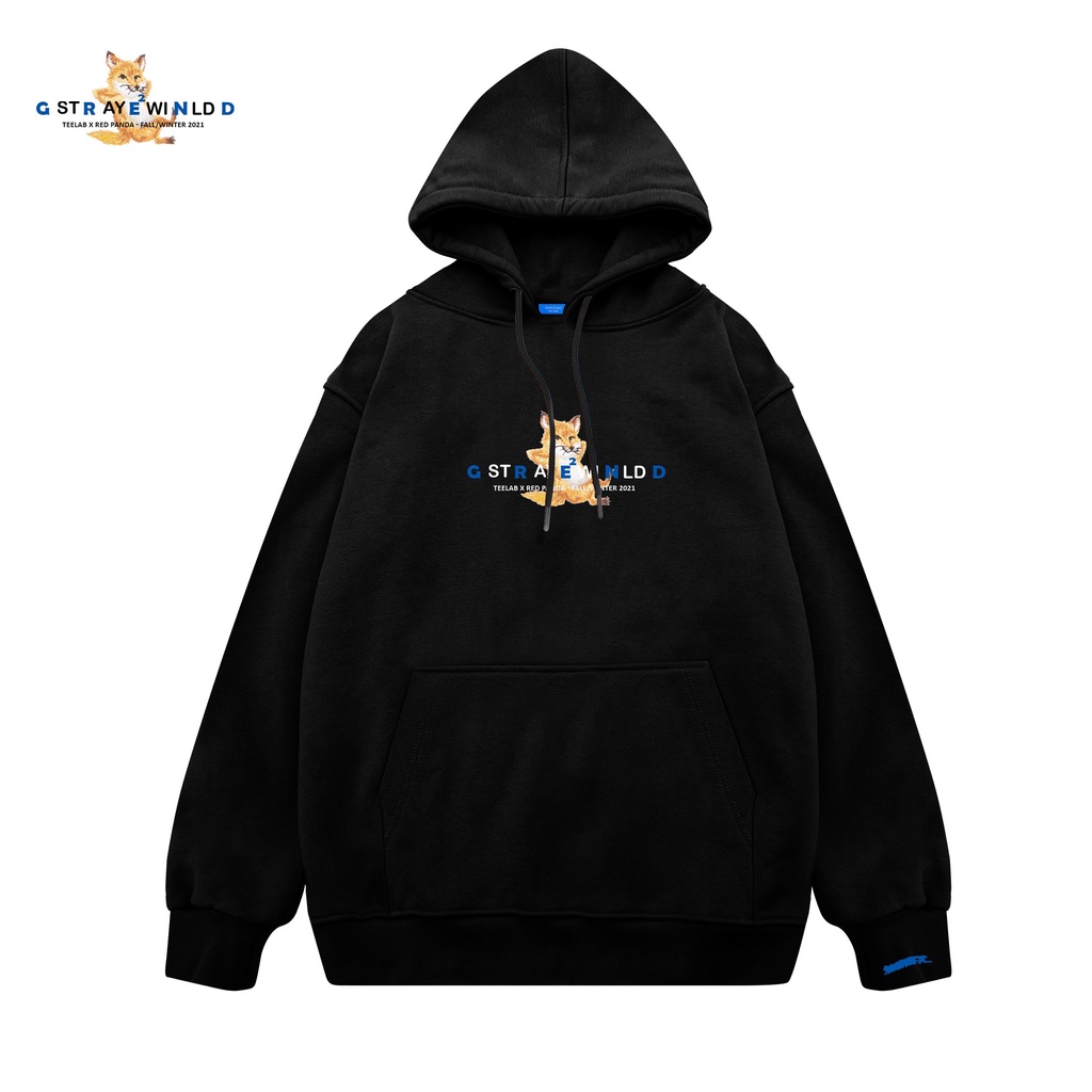 Áo Hoodie Greend Nỉ Bông Unisex Basic Local Brand Form rộng Red Fox HD01