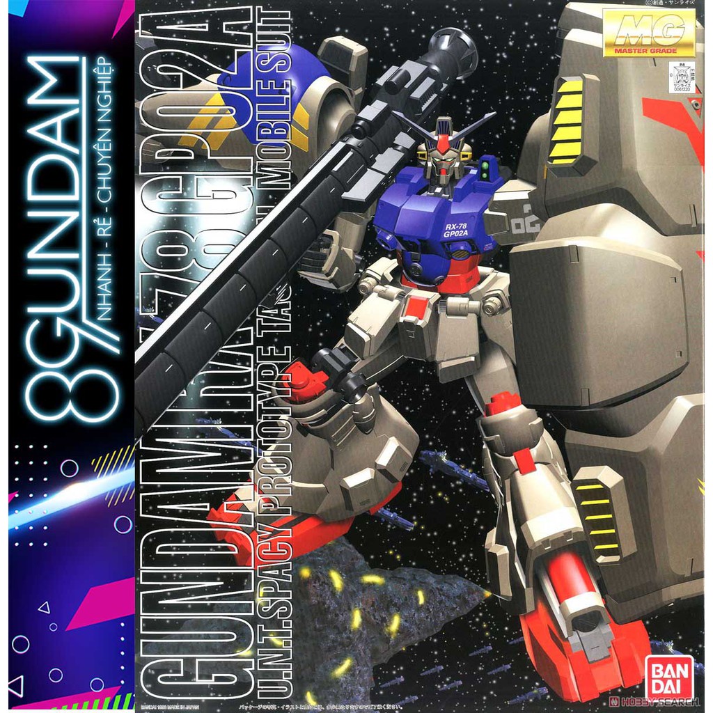 Mô Hình Lắp Ráp Gundam MG RX-78 GP02 GP02A Physalis