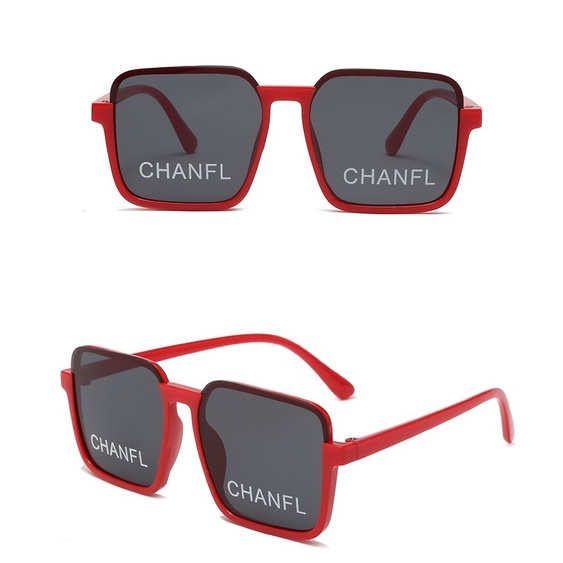 Kính mát gọng vuông phong cách sành điệu thời trang cho bé