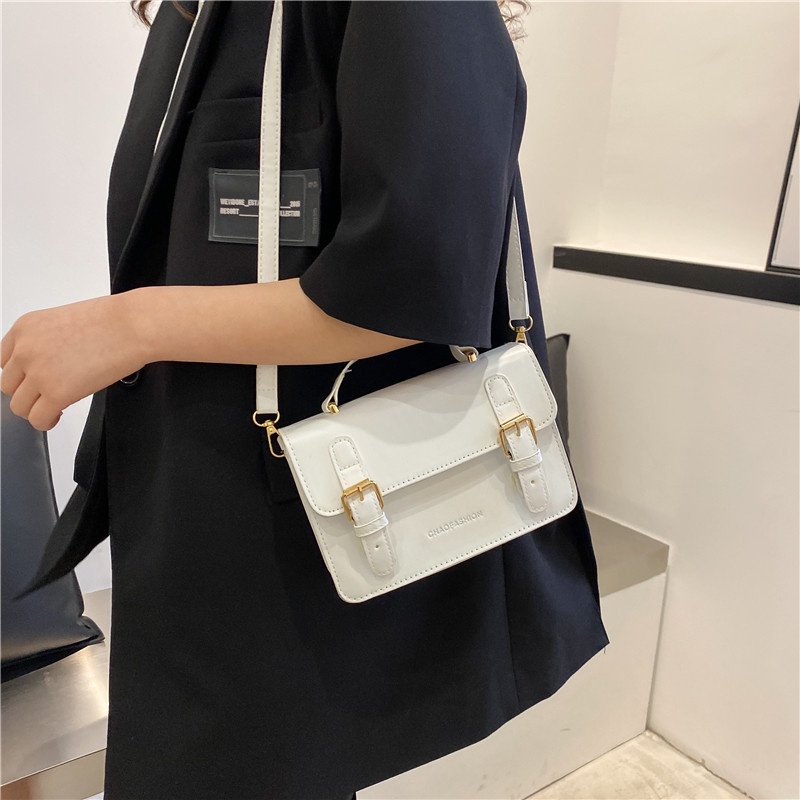 Túi Đeo Chéo Dáng Vuông Nhỏ Phong Cách retro Thời Trang Cho Nữ