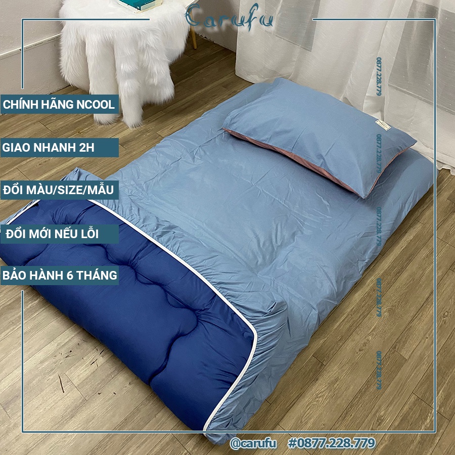 Nệm Topper Mỏng 7cm CARUFU siêu êm 1m 1m2 1m4 1m6 1m8 2m