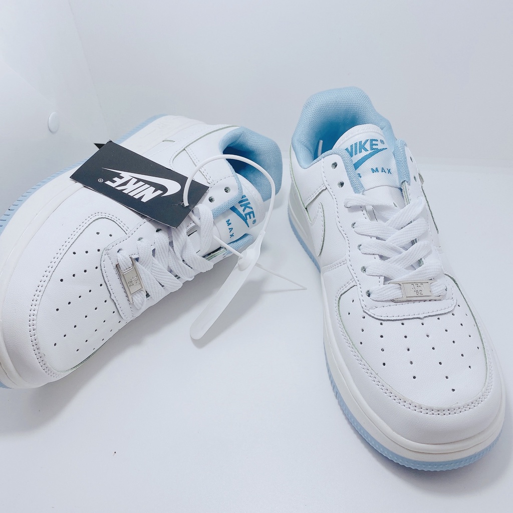 Giày Thể Thao Nam Nữ Sneaker AF1 Cổ Thấp Trắng Đế Xanh Ngọc Full Size | BigBuy360 - bigbuy360.vn