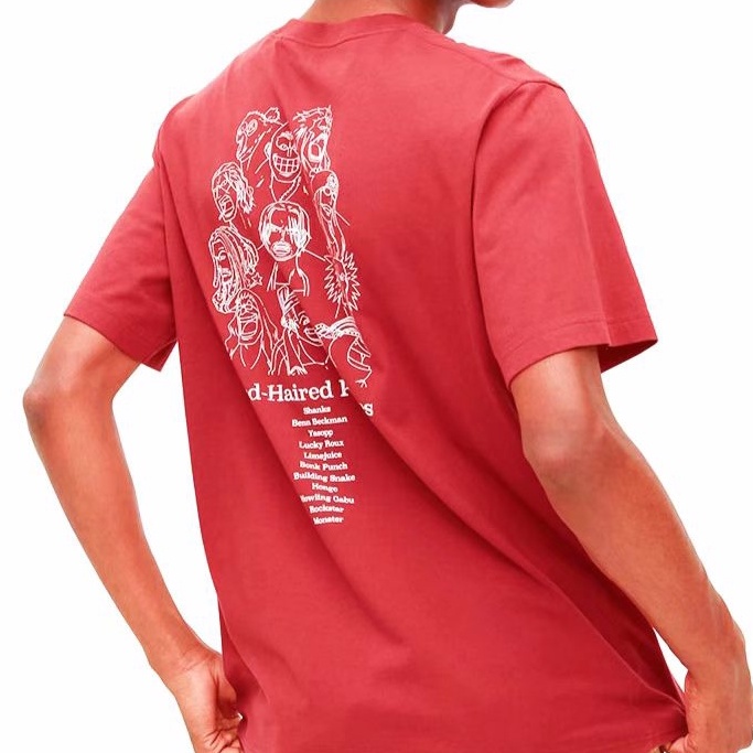 Uniqlo ut nam / nữ / cặp đôi one piece film red print t-shirt tay ngắn 453660