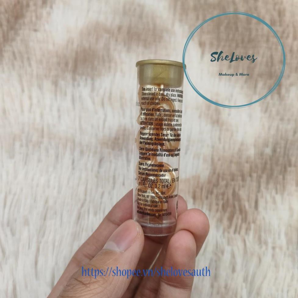 Viên Nang Tinh Chất Dưỡng Da Elizabeth Arden Advanced Ceramide Capsules Daily Youth Restoring Serum (7 viên)