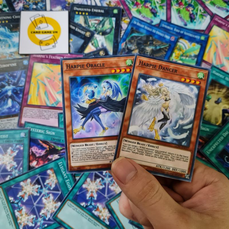 Bài YuGiOh - Bộ 54 lá bài Harpie Lady Deck của Mai Valentine - Card Game VN