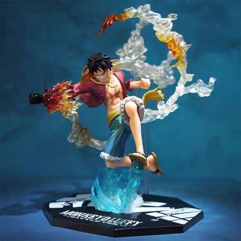 mô hình One Piece - Mô hình Lufy gear 2 haki figure F.zero 20cm bằng PVC cao cấp