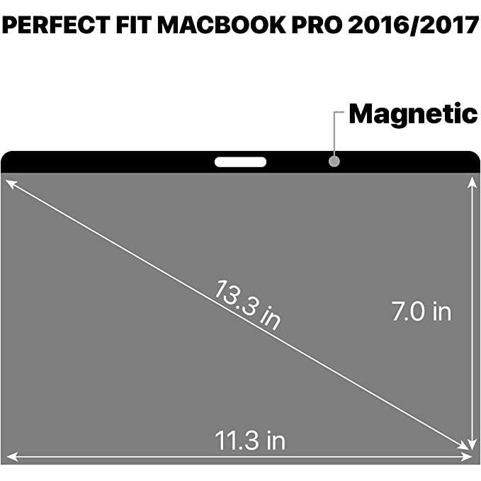 Kính Cường Lực Bảo Vệ Màn Hình Chống Nhìn Trộm Cho MacBook Air 13 / Pro 13 / Pro / Air 13 2020 2019 2018 / MacBook Pro 13 2020 2019 2018 2017 2016