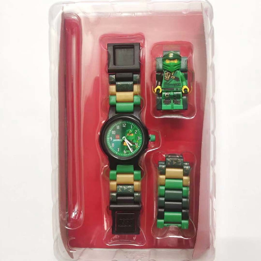 Lego block watch ma ninja batman người bạn tốt hiệp sĩ tương lai siêu nhân chiến tranh giữa các vì sao ninja cô gái xem