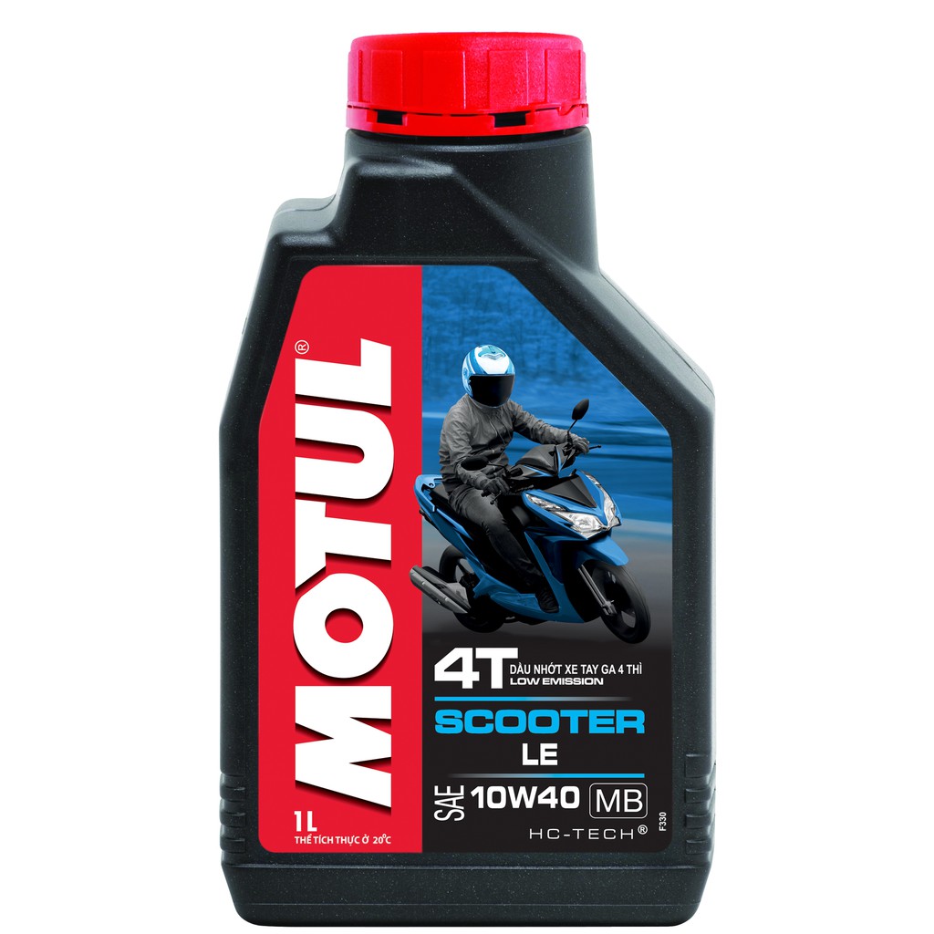 Nhớt dùng cho xe tay ga cao cấp Motul SCOOTER LE 10W40 1L