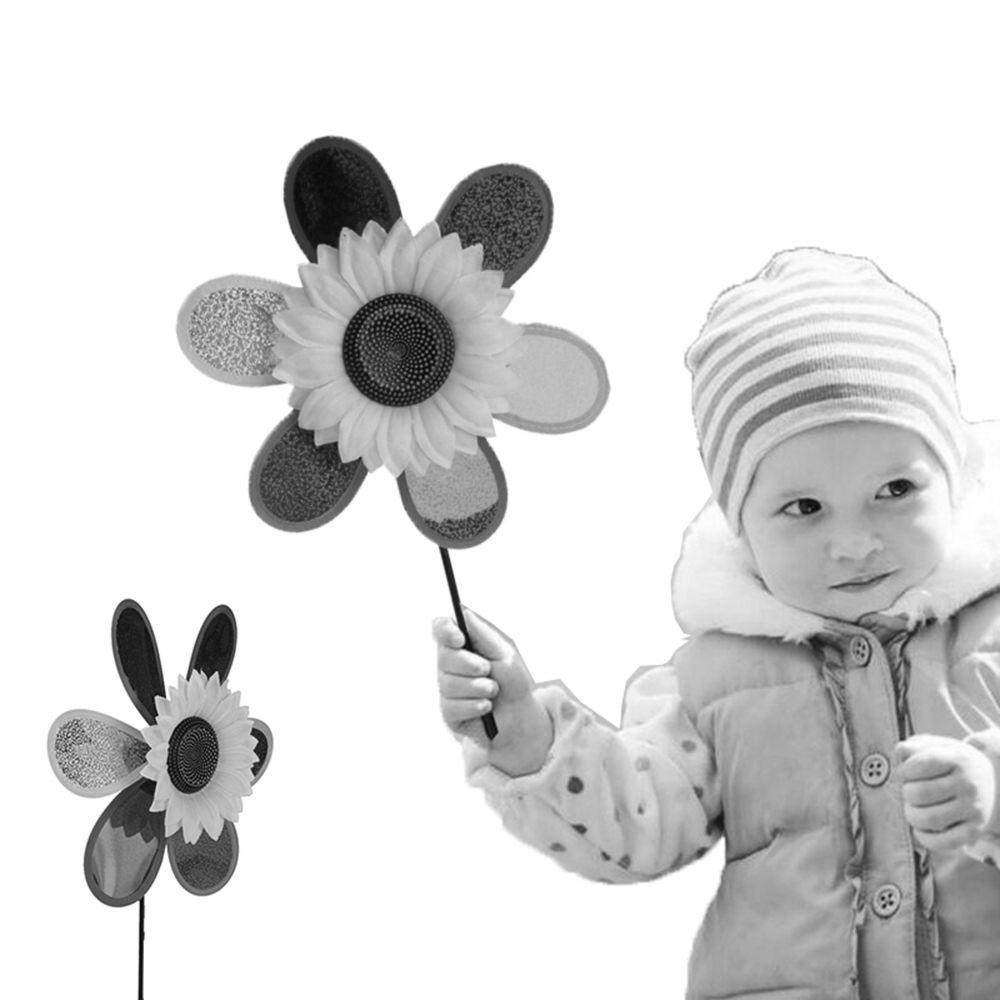 Chong Chóng Hoa Hướng Dương Nhiều Màu Sắc Đồ Chơi Cho Bé