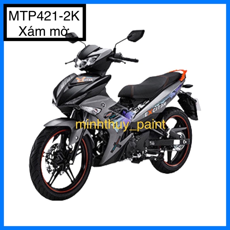 Sơn xe máy Yamaha Exciter màu Xám lông chuột MTP421-2K Ultra Motorcycle Colors