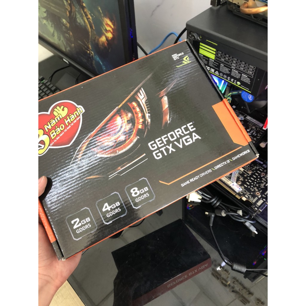 Card màn hình Giga GTX1050 2Gb 1Fan, bh 36th, Full box, NEW | BigBuy360 - bigbuy360.vn