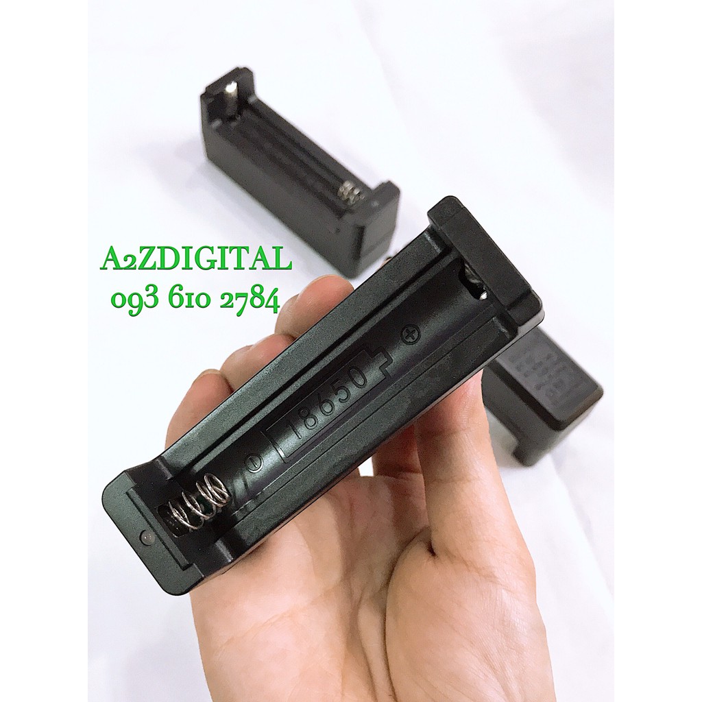 BỘ SẠC PIN SẠC CELL 18650 SẠC ĐƯỢC 1CỤC PIN