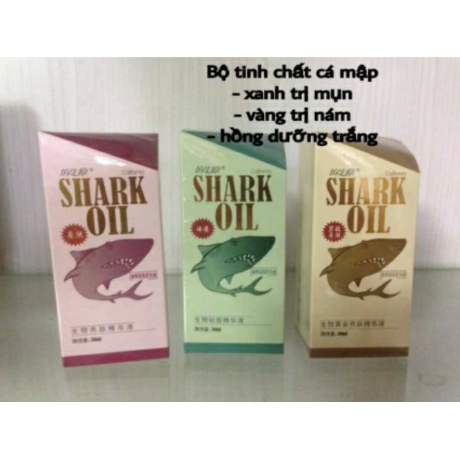 Tinh chất cá mập SHARK OIL dưỡng trắng da, lọ 30ml