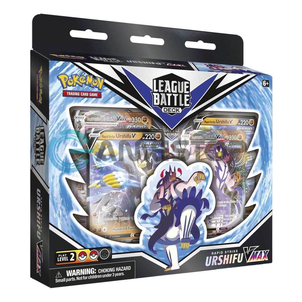 Bài Pokemon TCG Rapid Strike Urshifu VMAX League Battle Deck Ready to Play Deck phiên bản tiếng Anh POKTCGUSLTH05