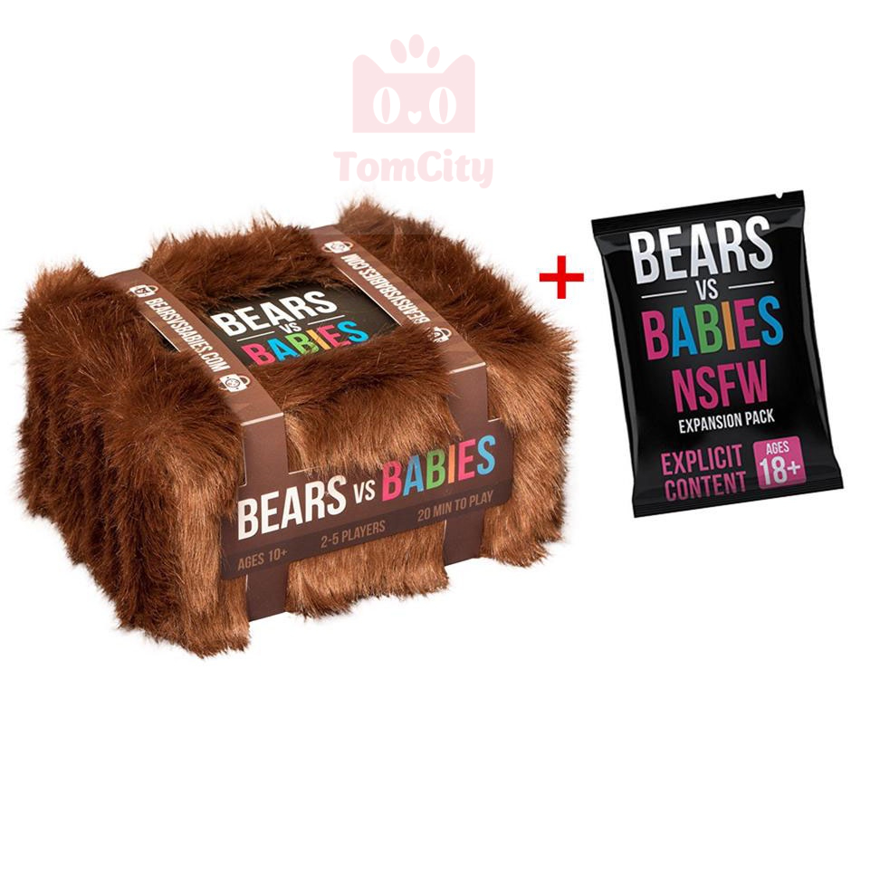 Combo Bears vs Babies + Mở rộngTrò chơi Boardgame Đầu Gấu Trẻ Em