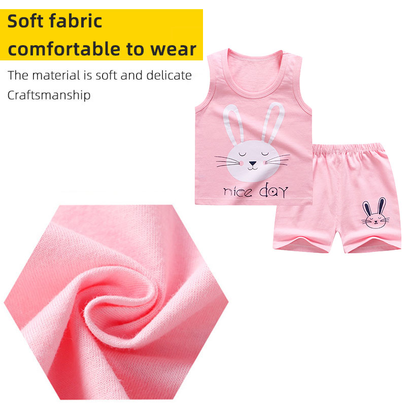 Set áo thun ba lỗ + quần short thời trang cho bé trai
