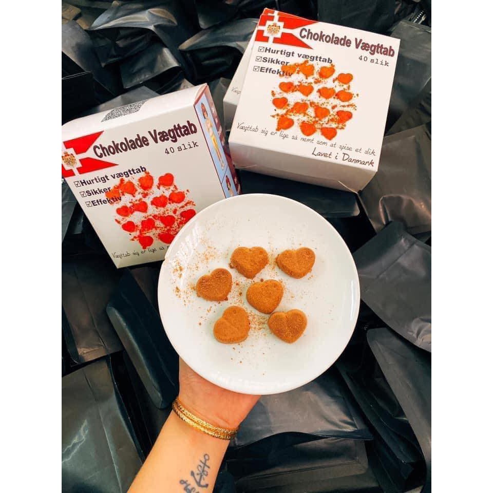 Giảm Cân Socola Màu Trắng - Full hộp (40 viên)