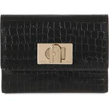 Túi P FURLA 1927 M BI-FOLD KO0-VITELLO ST.COCCO O60-NERO - 1048657