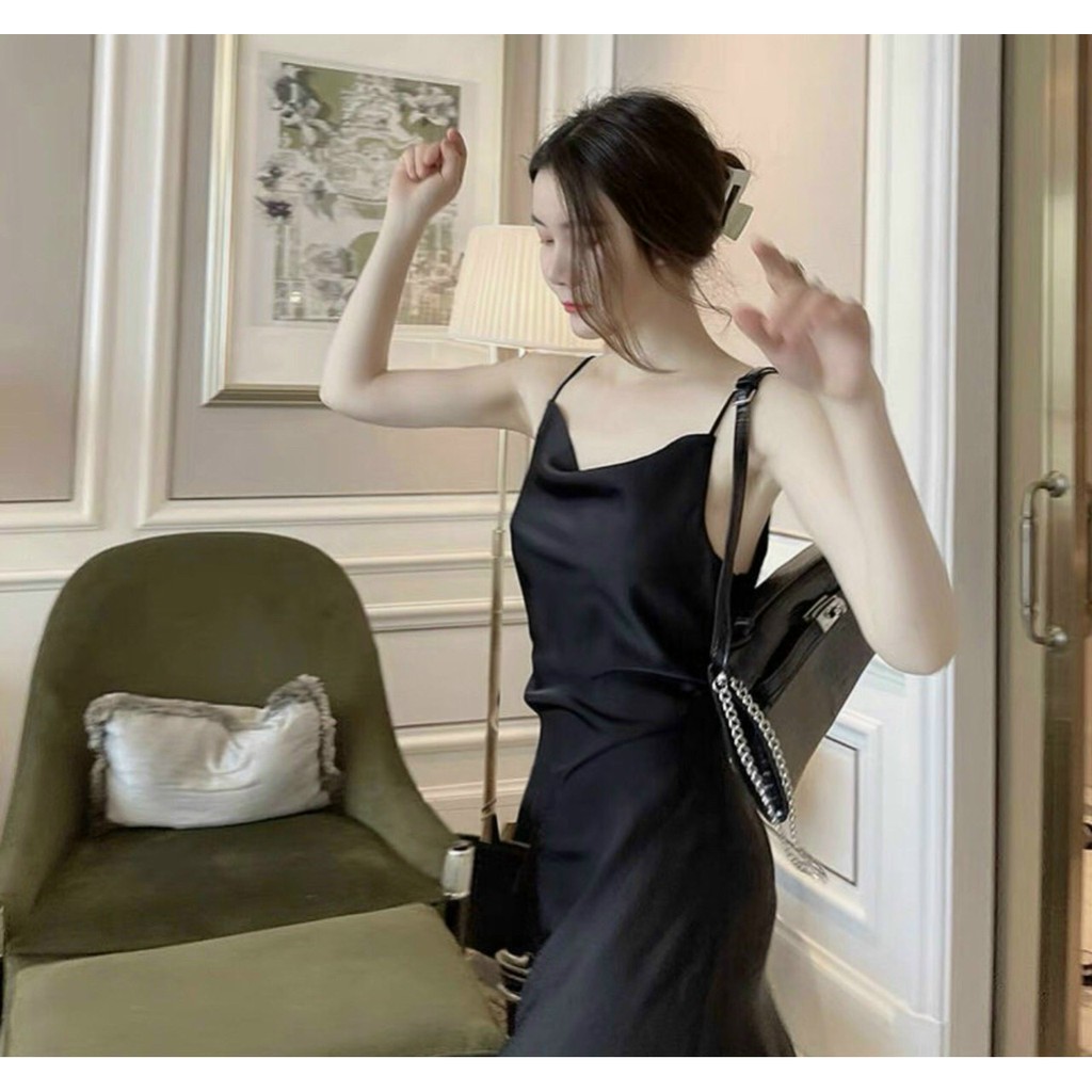 ĐẦM ĐEN 2 DÂY - CIRANT CLOTHING