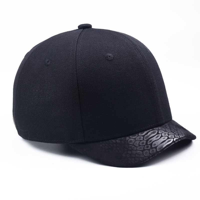 Mũ Lưỡi Trai Cứng Vành Ngắn Vành Cong Phong Cách Retro Mỹ Thời Trang Cho Nam Nữ