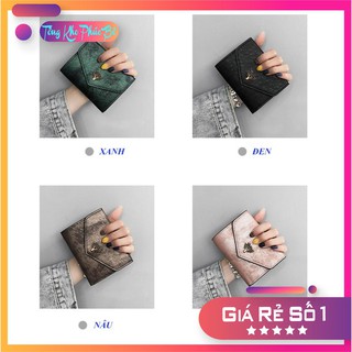 [Sale 11.11] Ví nữ dáng ngắn MASCA khóa cây VD132